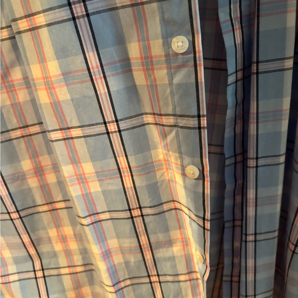 Men's Blue Plaid Shirt - Picture 4 of 5